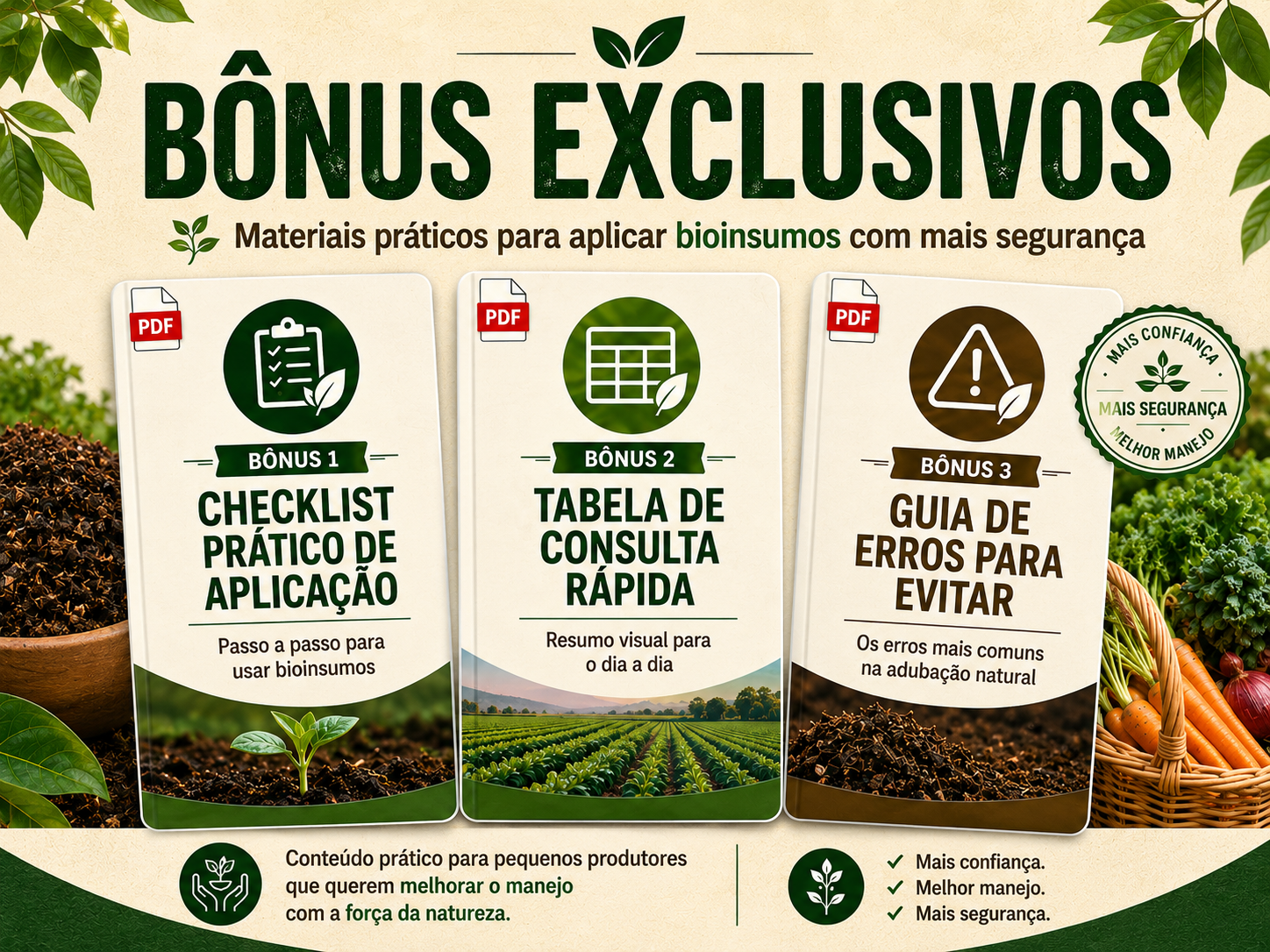 Bônus do Bioinsumos Sem Improviso